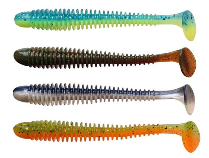 5kom - Gumova Mamac Crazy Fish Vibro Worm 10cm