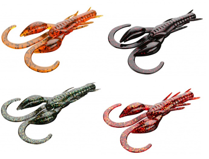 5kom - Gumová Nástraha Mikado Angry Cray Fish 3,5cm