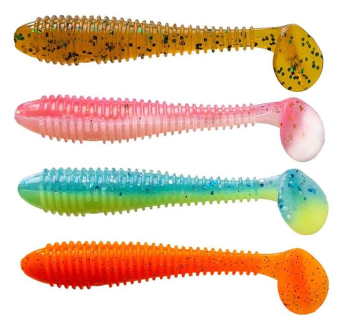 5kom - Gumovni Mamac Crazy Fish Vibro Fat 8cm