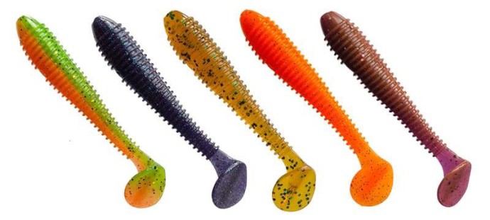 5kom - Gumovni Mamac Crazy Fish Vibro Fat 8cm
