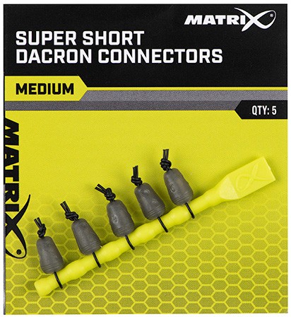 5kom - Konektori Matrix Super Short Dacron Conectors