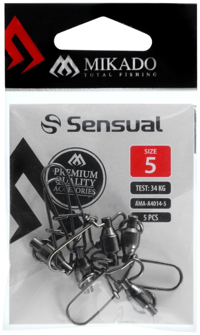 5kom - Kopča s Vrtilicom Mikado Fastlock