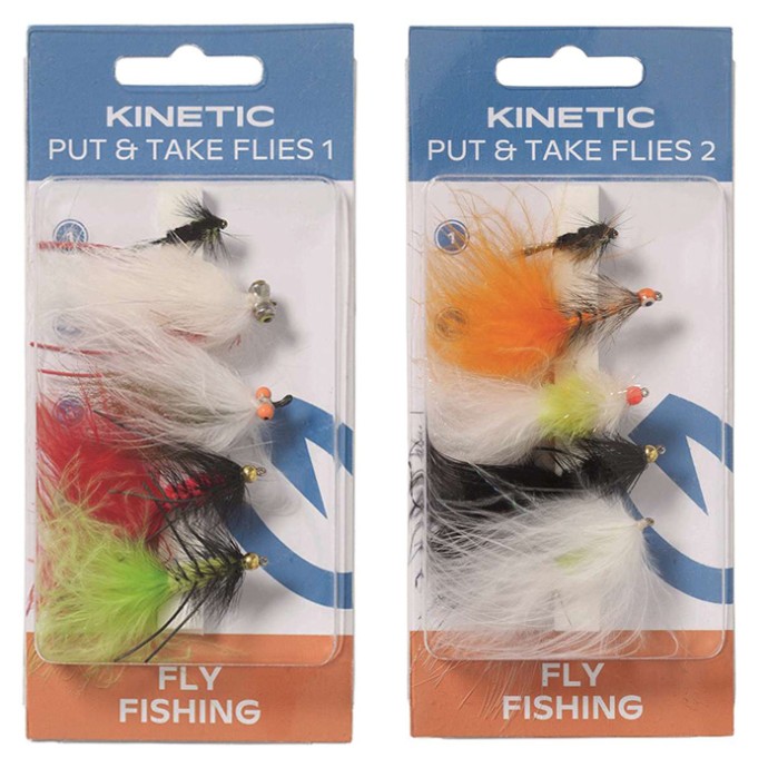 5kom - Mušice Kinetic Put N´ Take Flies