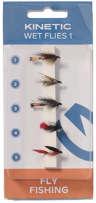 5kom - Mušice Kinetic Wet Flies 1