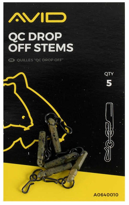 5kom - Navlake Avid Carp QC Drop Off Stems