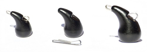 5kom - Olovno Olovo Dnipro Lead Fang Black
