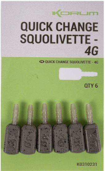 5kom - Olovo Korum Quick Change Squolivettes
