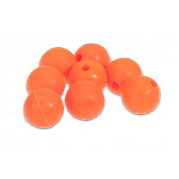 5kom - Perlice Aquantic Red Rubber Beads