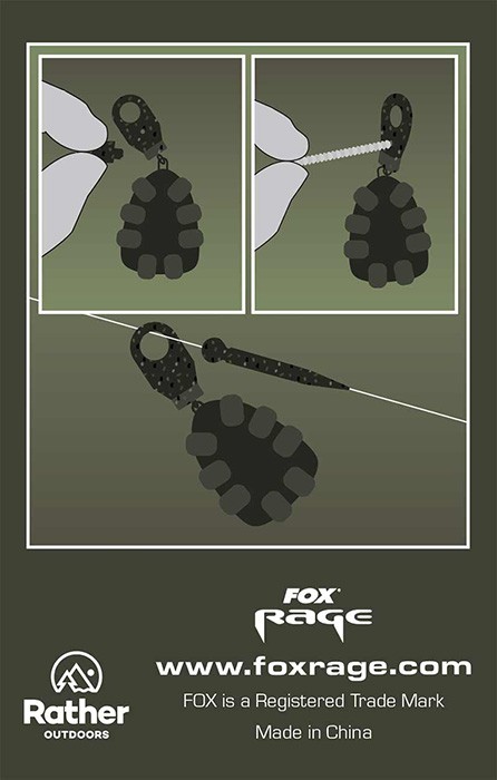 5kom - Prstenovi i klinovi Rage Predator Camo Low Resistance Run Ring