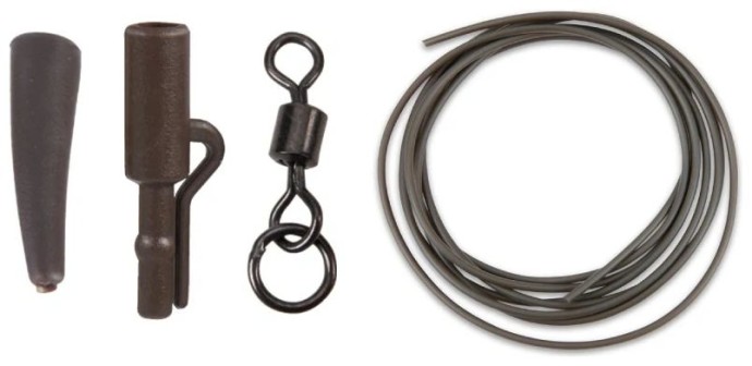 5kom - Set Anaconda 360° Flex Ring Swivel Safety Lead Clip Kit