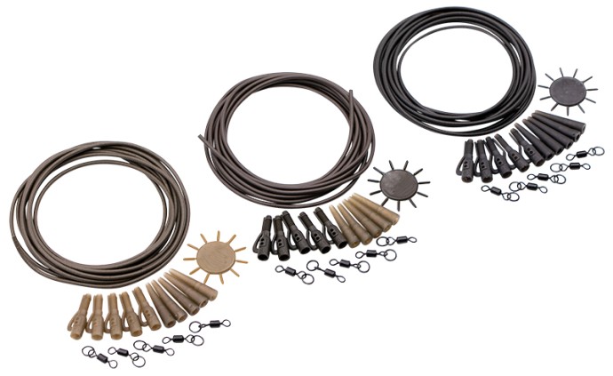 5kom - Set kopči za olovo Korda Dark Matter Action Pack