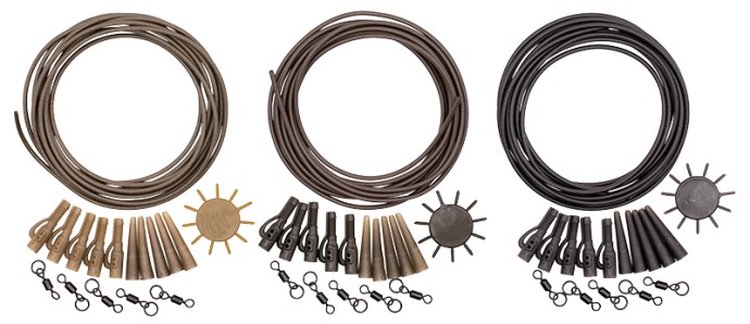 5kom - Set kopči za olovo Korda Dark Matter Action Pack