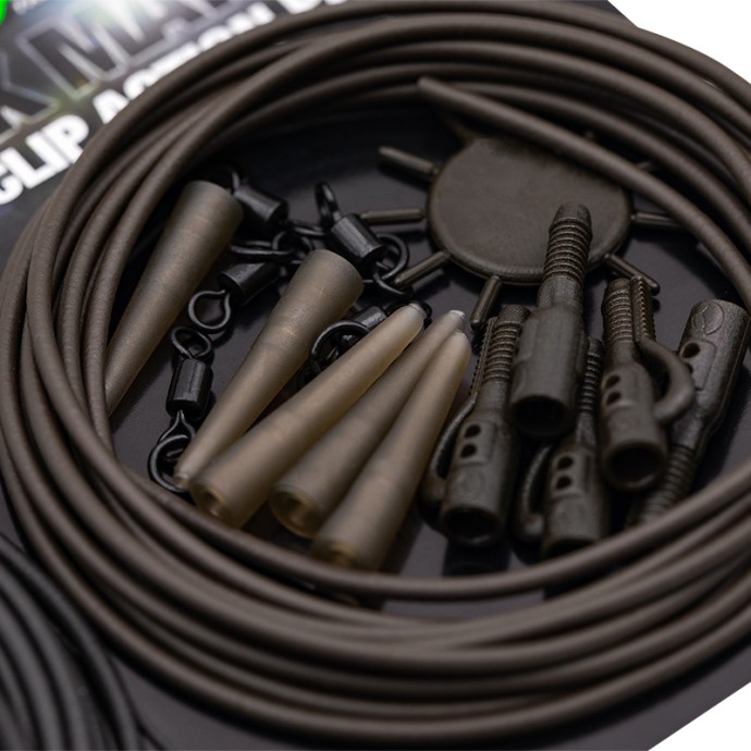 5kom - Set kopči za olovo Korda Dark Matter Action Pack