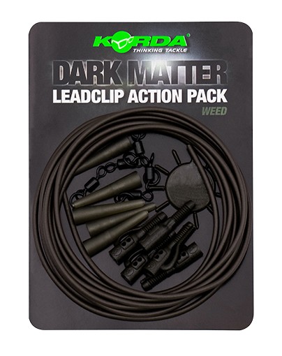 5kom - Set kopči za olovo Korda Dark Matter Action Pack
