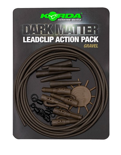 5kom - Set kopči za olovo Korda Dark Matter Action Pack
