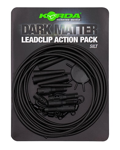 5kom - Set kopči za olovo Korda Dark Matter Action Pack
