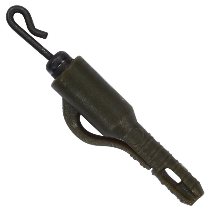 5kom - Sigurnosna kopča za olovo Giants Fishing Swivel Lead Clips Green