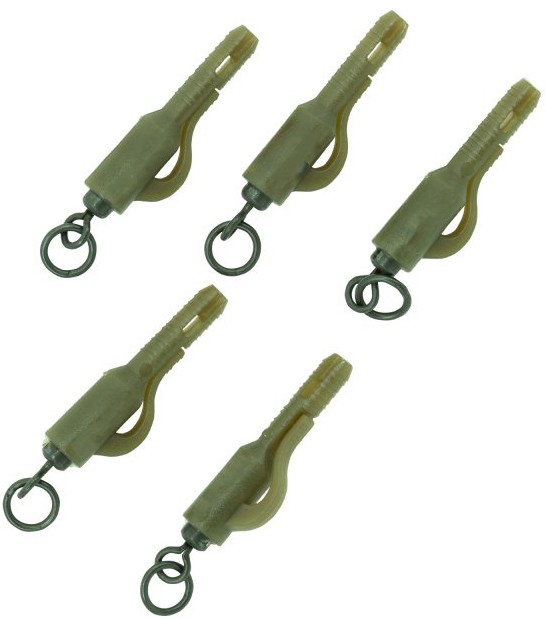 5kom - Sigurnosne kopče Trakker Fused Lead Clip -Ring Swivel