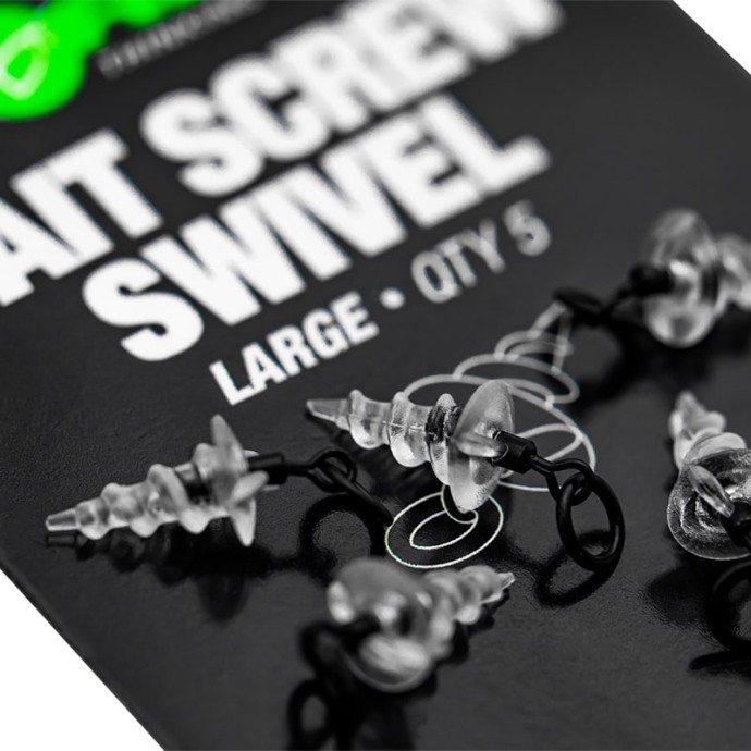 5kom - Svrdlo Korda Micro Ring Swivel Bait Screw Large