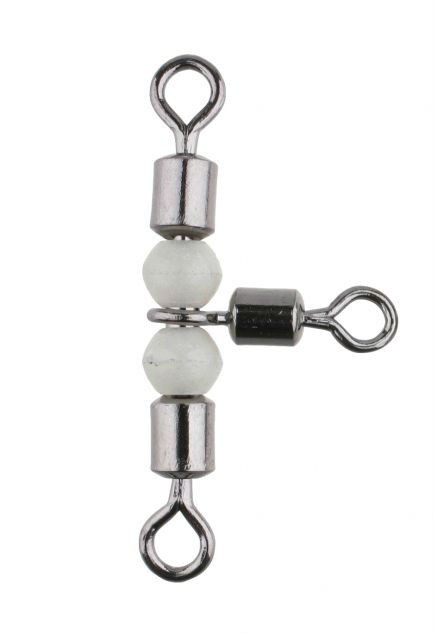 5kom - Trostruka vrtilica Mikado Rolling Swivel BN
