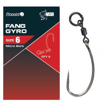 5kom - Udice Nash Fang Gyro Micro Barbed