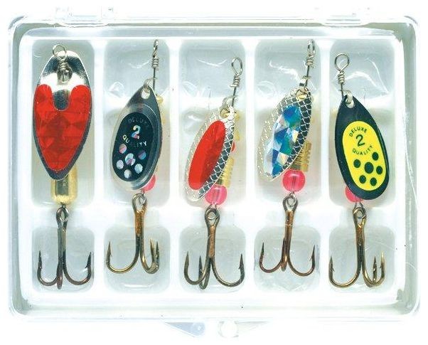 5kom - Varalica Mitchell SKIT5 Spinner Kit Assorted