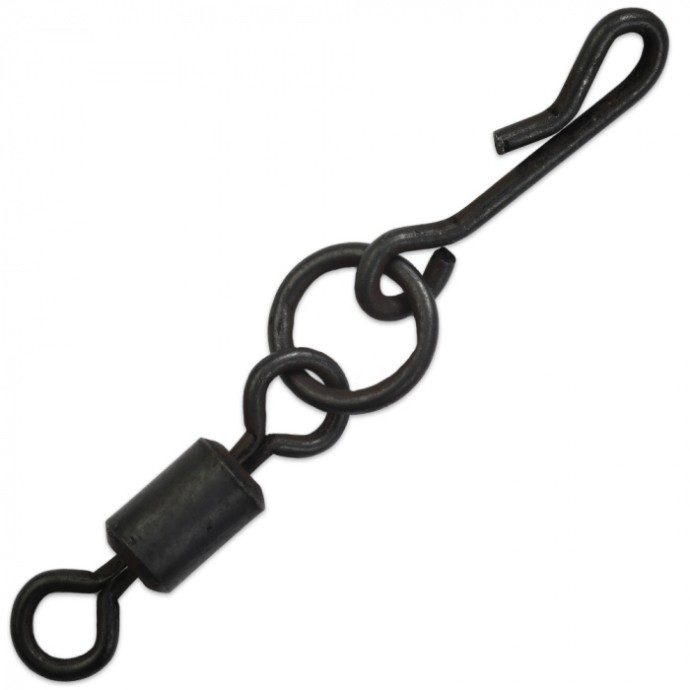 5kom - Vrtilica Giants Fishing Heli Swivel with Quick Snap