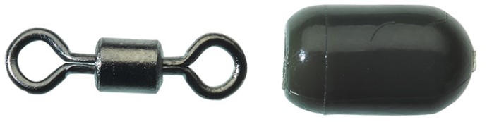 5kom - Vrtilica Sensas sa Stoperom Swivel Stop Bead