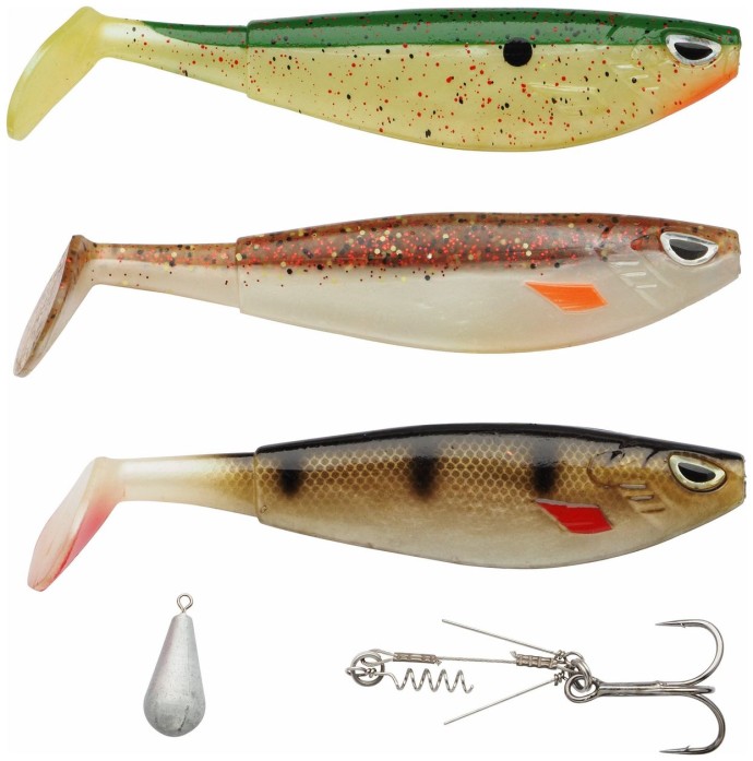 5ks - Gumová Nástraha Berkley PowerBait Sick Pack Pike 14cm Assorted
