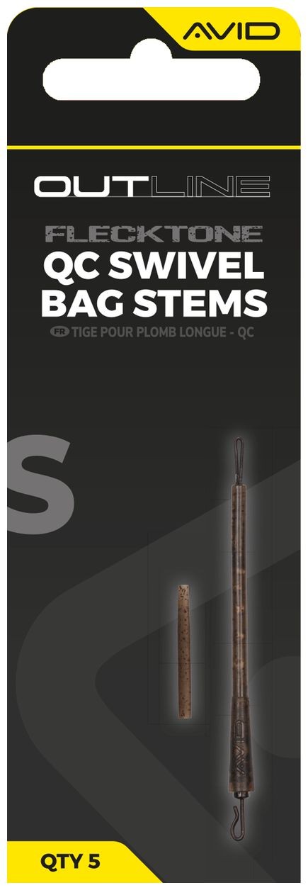 5ks - Koncová Montáž Avid Outline FleckTone Short Bag Stem - QC