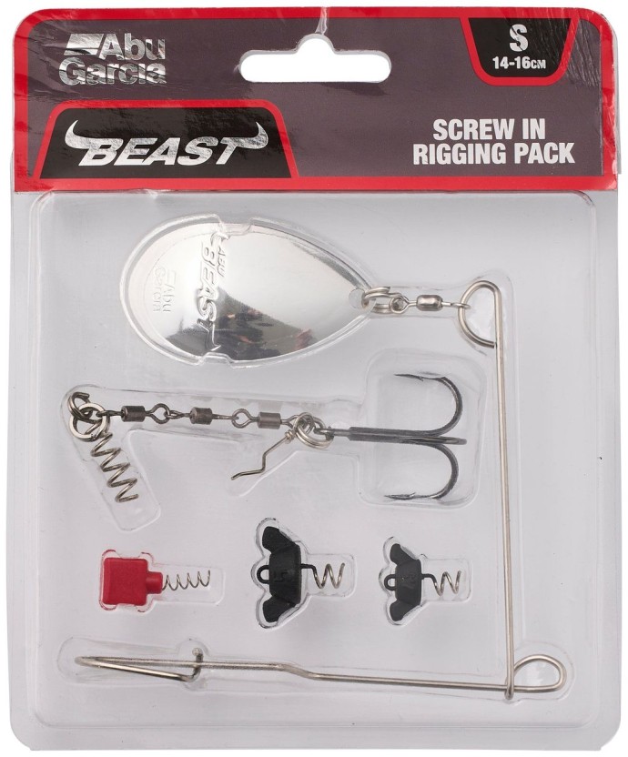 5ks - Sada bižuterie Abu Garcia Beast Screw In Rigging Pack
