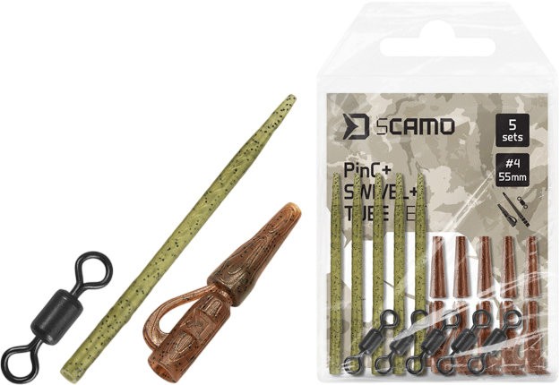 5ks - Set na Tvorbu Koncové Zostavy Delphin sCAMO PinC + Swivel + Tube #4
