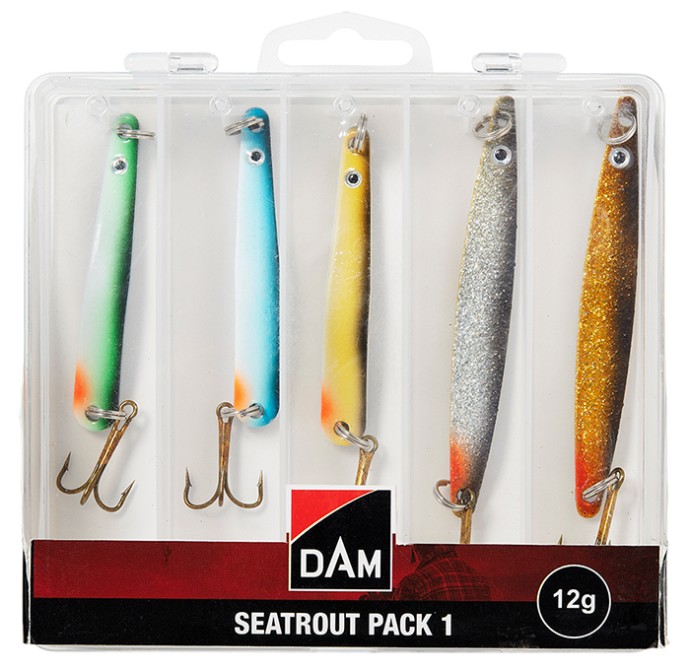 5ks - Třpytka DAM Seatrout Pack 2 inc. Box 16g