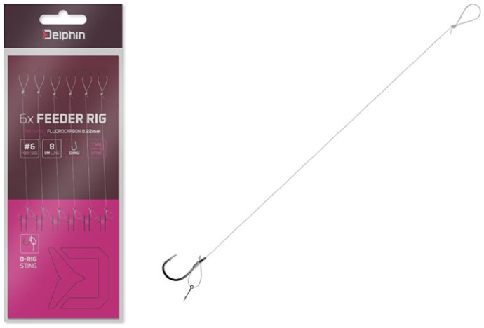 6kom - Feeder Predvez Delphin FLR D-Rig