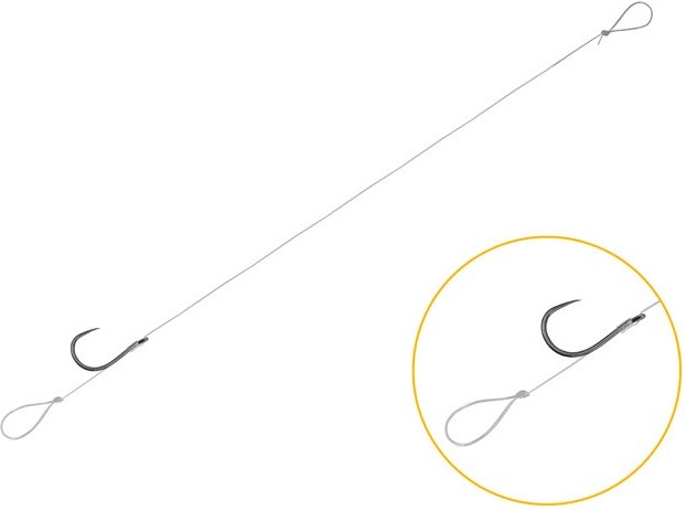 6kom - Feeder Predvez Delphin FLR Loop SM 8cm