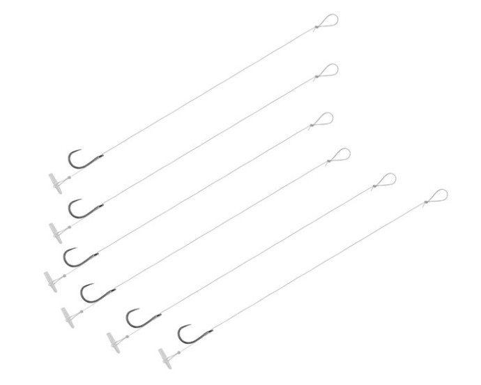 6kom - Feeder predvez Delphin FLR Quickstop SM 8cm