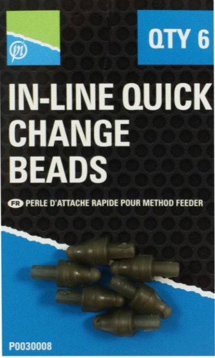 6kom - Gumeni adapter Preston In-Line Quick Change Beads