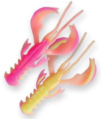 6kom - Gumeni Mamac Crazy Fish Nimble Plovući 8cm
