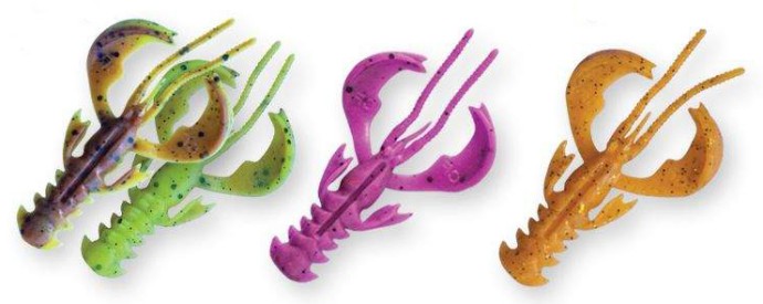 6kom - Gumeni Mamac Crazy Fish Nimble Plovući 8cm