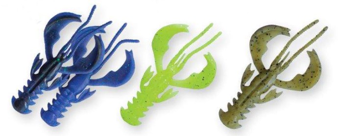 6kom - Gumeni Mamac Crazy Fish Nimble Plovući 8cm