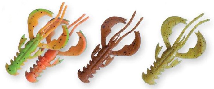6kom - Gumeni Mamac Crazy Fish Nimble Plovući 8cm