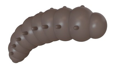 6kom - Gumeni Mamac FreshLures Mokhnatka 1,8" 4,6cm 2,93gr