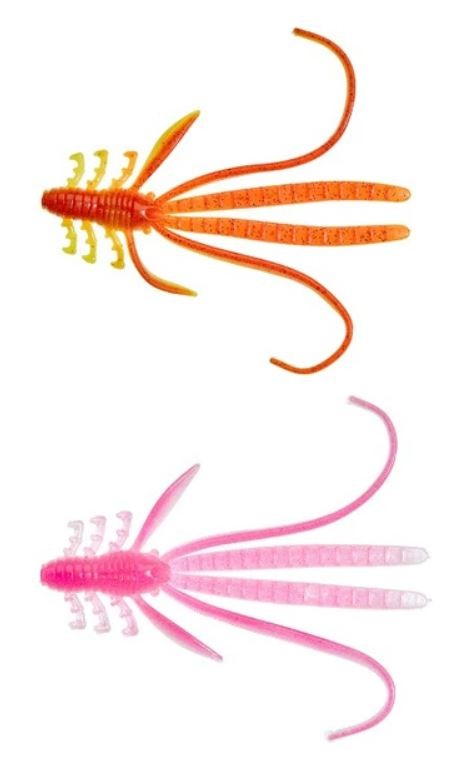 6kom - Gumeni Mamac Gunki Nymfa Naiad 7cm 2,2gr