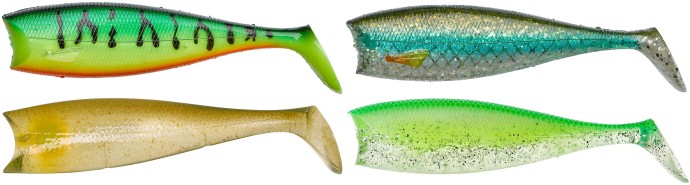 6kom - Gumeni Mamac Illex Nitro Shad 90 9cm 7,5gr