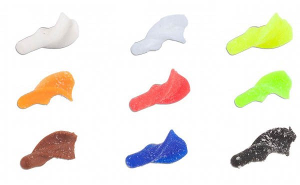 6kom - Gumeni Mamac Iron Trout Turno 2,5cm