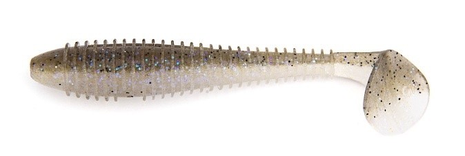 6kom - Gumeni Mamac Keitech FAT Swing Impact 3,8" 9,6cm 8,5gr Electric Shad