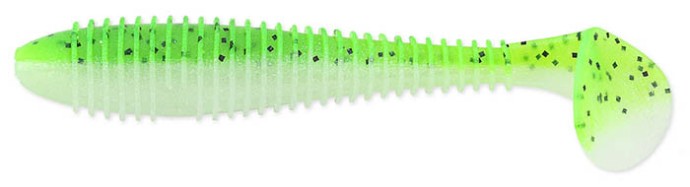 6kom - Gumeni Mamac Keitech FAT Swing Impact 3,8" 9,6cm 8,5gr