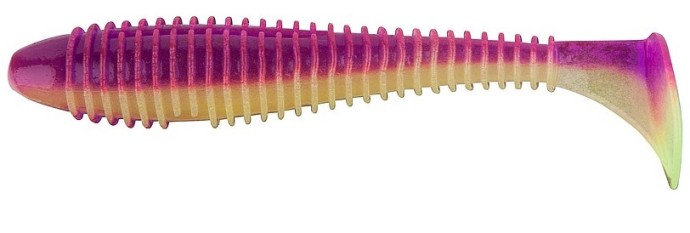 6kom - Gumeni Mamac Keitech FAT Swing Impact 3,8" 9,6cm 8,5gr