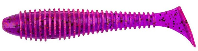 6kom - Gumeni Mamac Keitech FAT Swing Impact 3,8" 9,6cm 8,5gr