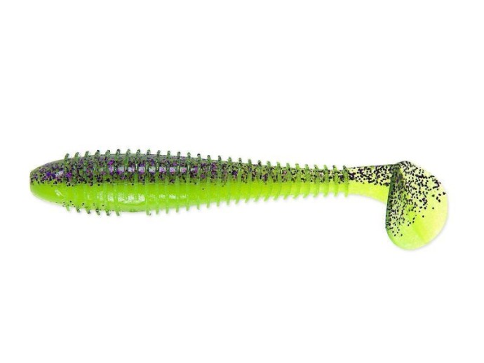 6kom - Gumeni Mamac Keitech FAT Swing Impact 3,8" 9,6cm 8,5gr
